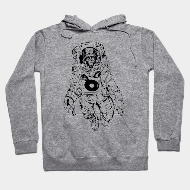 Astrochimp Hoodie by Version_K